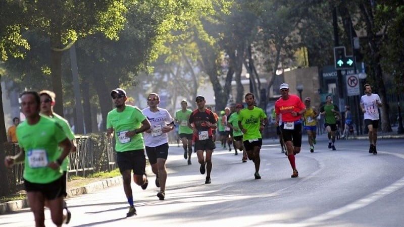 Percurso da Maratona de Santiago