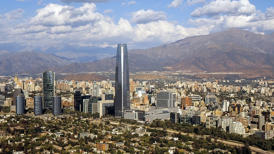 Sky Costanera em Santiago do Chile