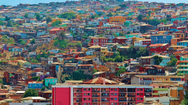 As cidades românticas de Valparaíso e Viña del Mar