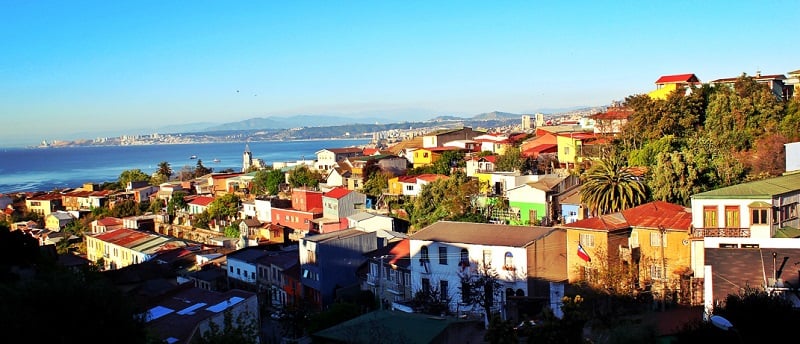 Dia 1 em Valparaíso
