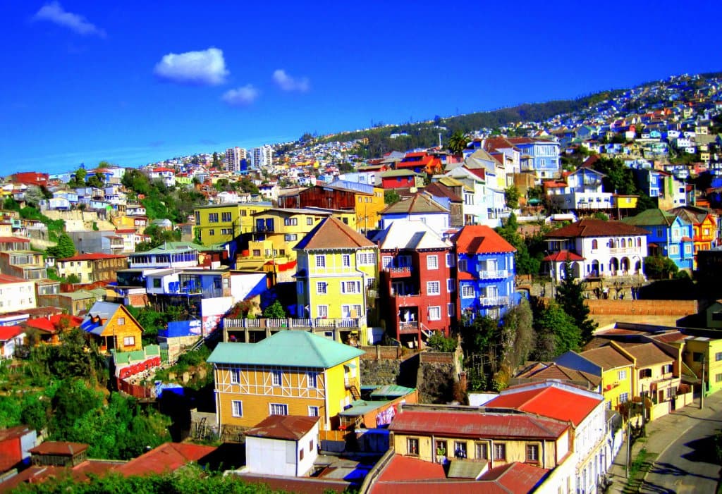 Viagem de carro de Viña del Mar à Valparaíso