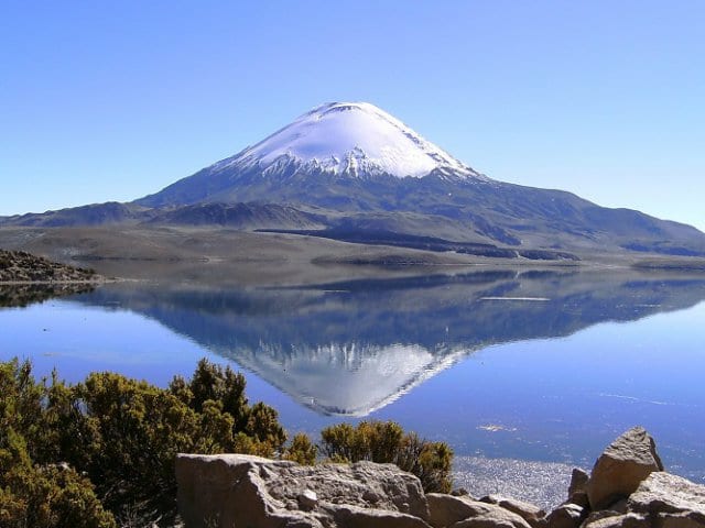 Parque Nacional Lauca no Chile