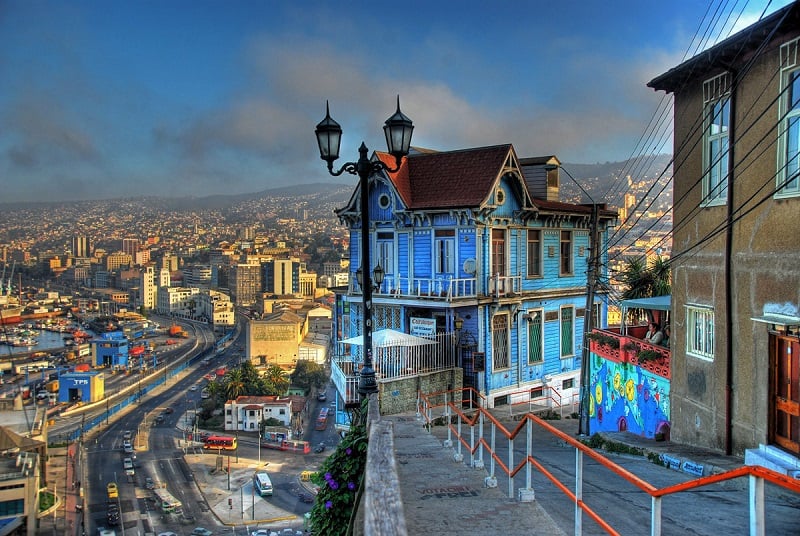 Passeio para Valparaíso no inverno em Viña del Mar