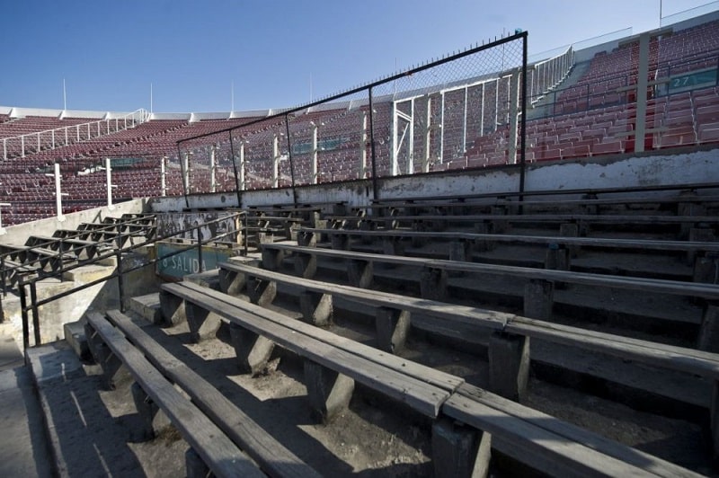 Estrutura - Estádio Nacional em Santiago