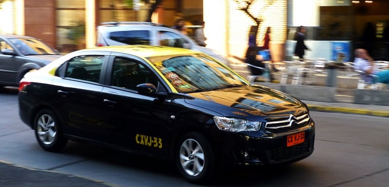 Táxi no Chile