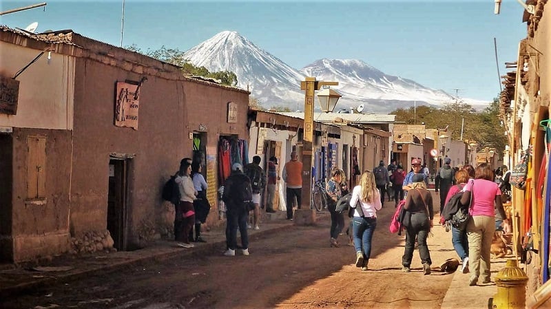 Ruas para deficientes físicos em San Pedro de Atacama