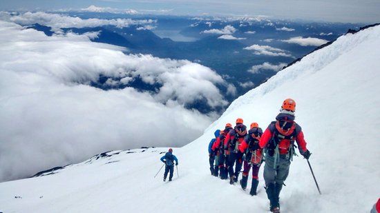 Trekking no Vulcão Villarrica em Pucón