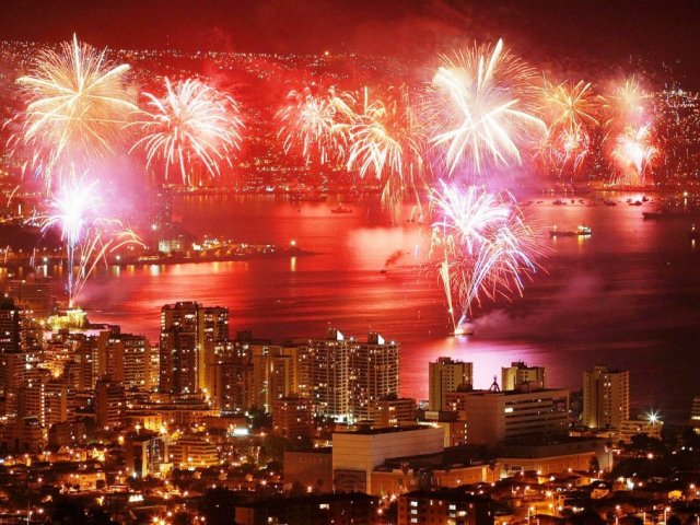 Ano Novo em Valparaíso