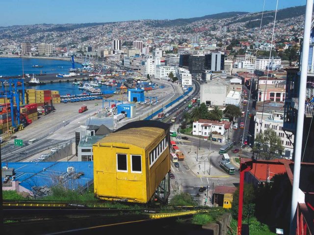 Como andar em Valparaíso