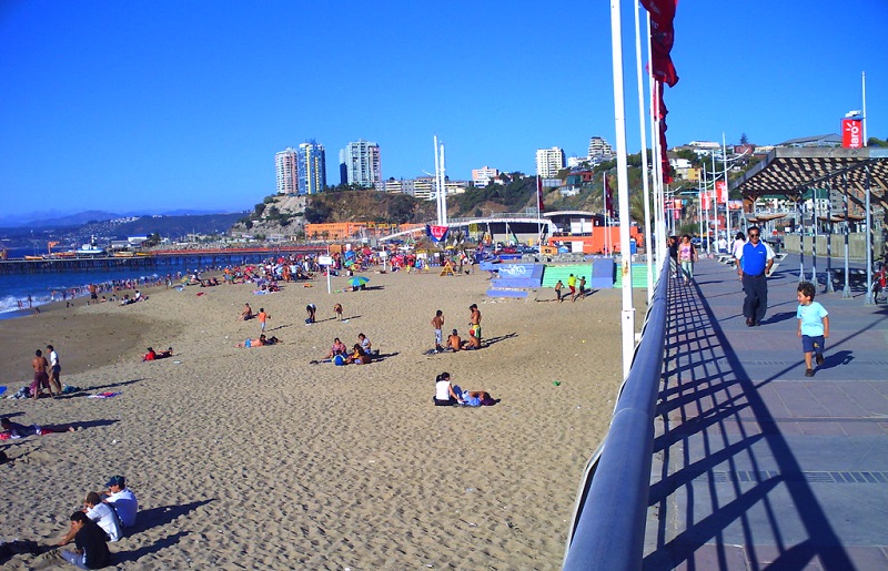 Playa Caleta Portales - Valparaíso