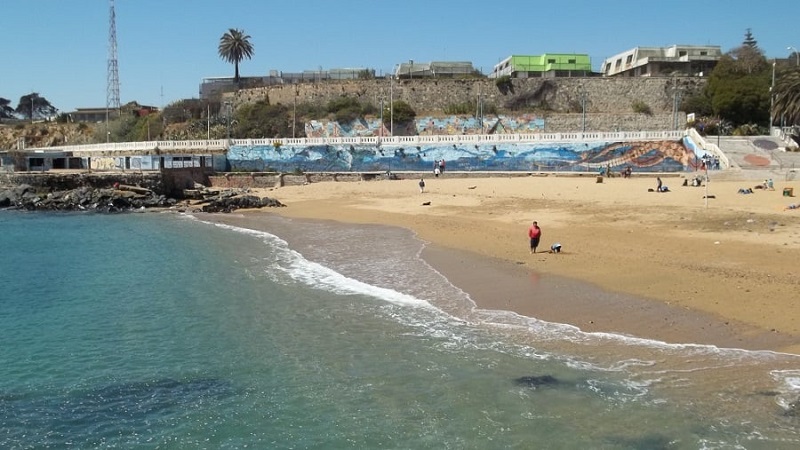 Praia Las Torpederas - Valparaíso