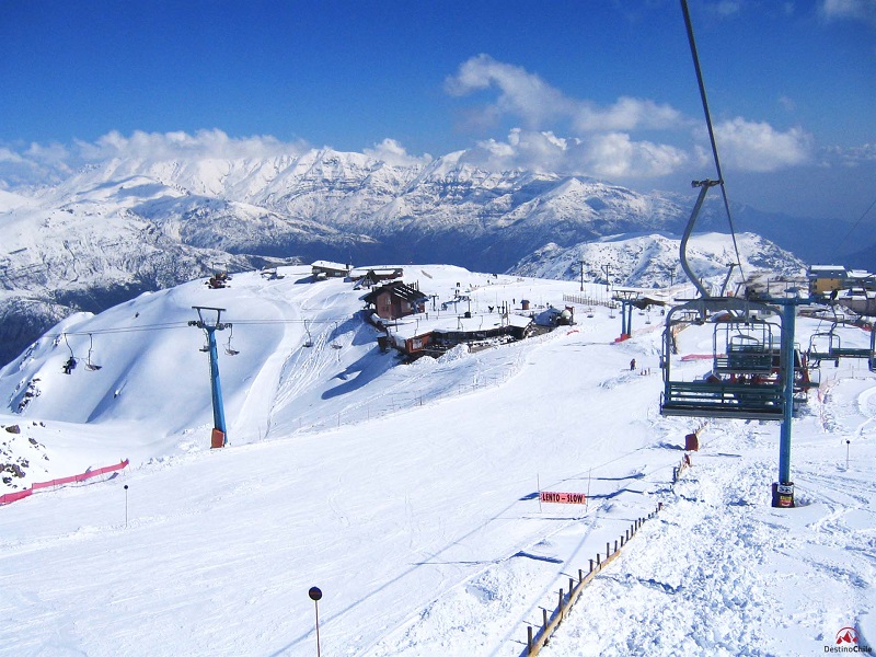 Estação de esqui El Colorado no Chile