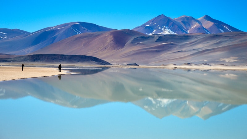 Deserto de Atacama no Chile