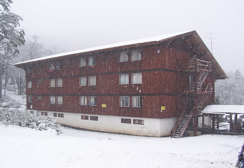 Hotel na estação de esqui Antillanca no Chile