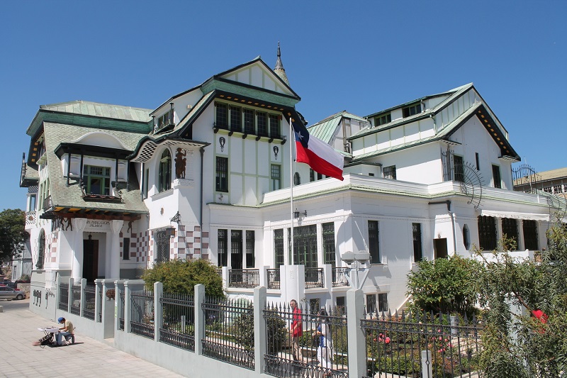 Museu Municipal de Belas Artes em Valparaíso