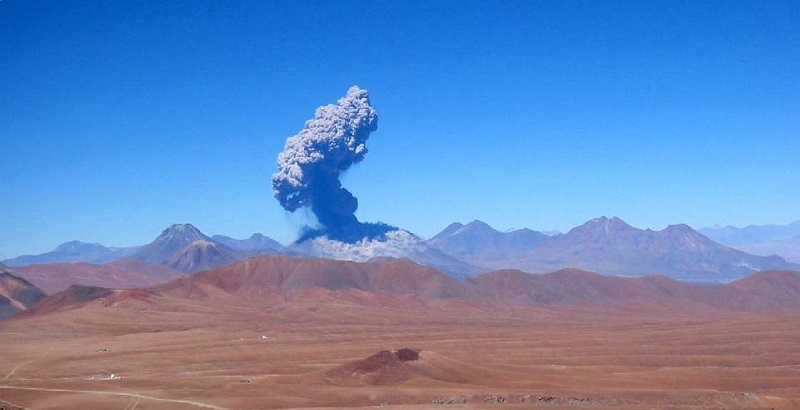Vulcão Lascar em San Pedro de Atacama