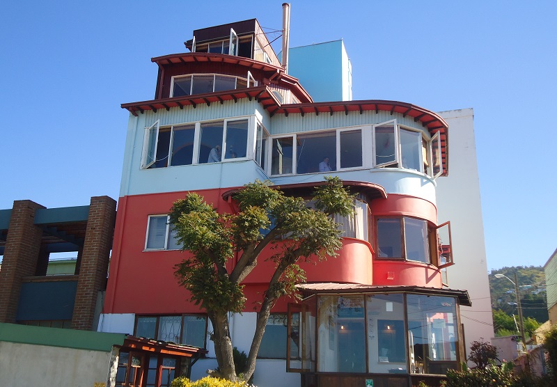 Casa La Sebastiana em Valparaíso