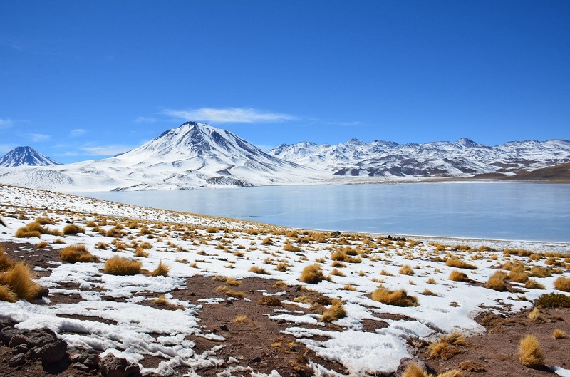Inverno em San Pedro de Atacama no Chile
