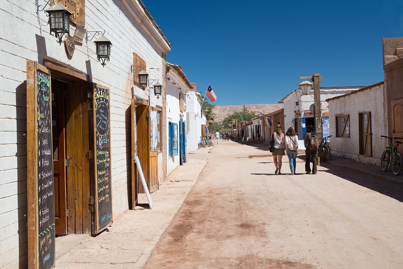 Rua Calle Caracoles em San Pedro de Atacama