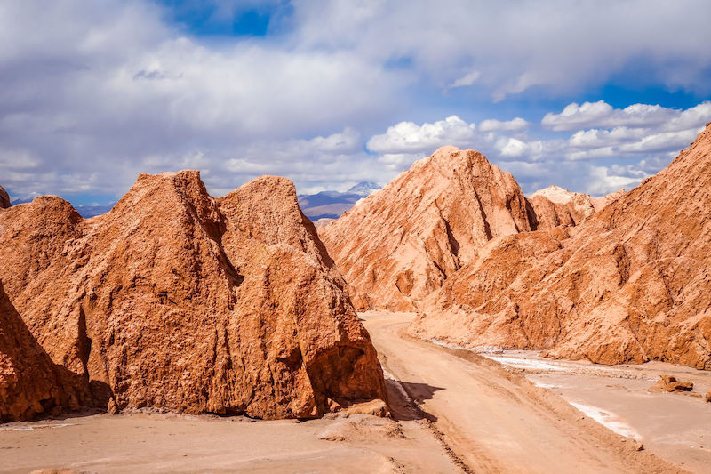 Valle de la Muerte em San Pedro de Atacama